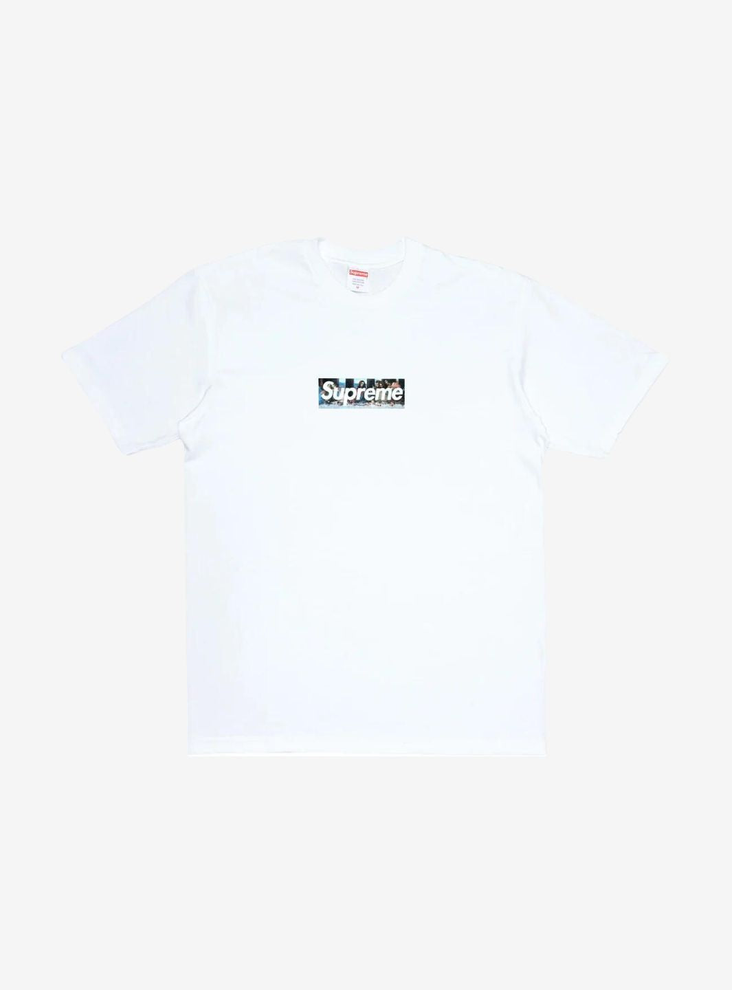 SUPREME MILAN BOX LOGO T-SHIRT WHITE - View 1