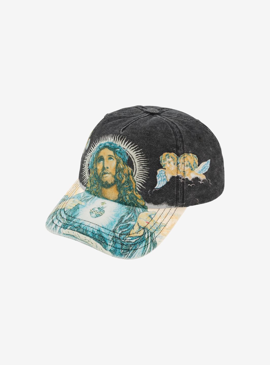 SUPREME JESUS 5-PANEL BLACK - View 1