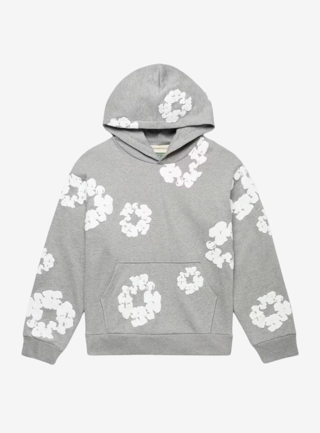 DENIM TEARS THE COTTON WREATH SWEATSHIRT GREY - View 1