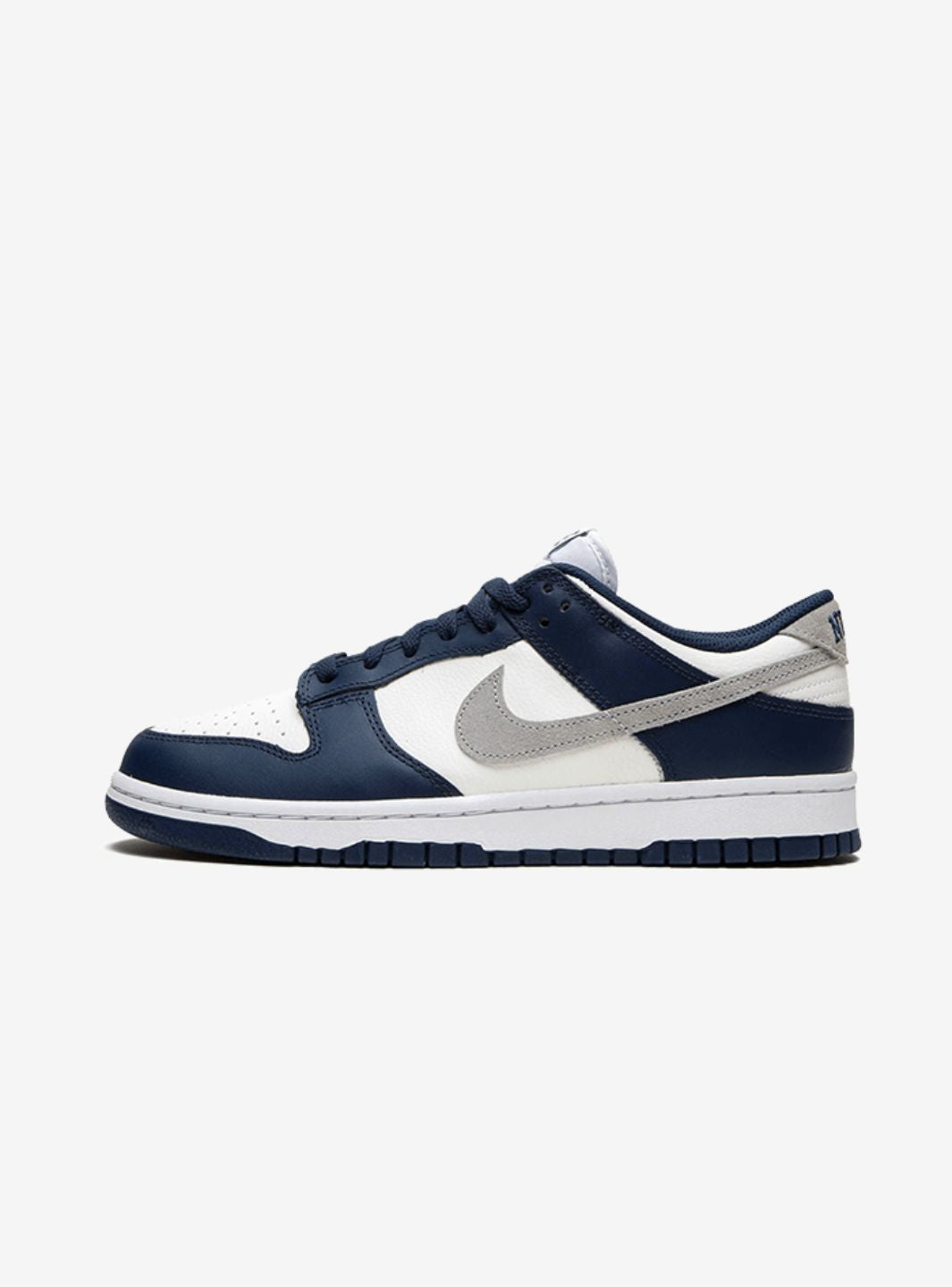 NIKE DUNK LOW SUMMIT WHITE MIDNIGHT NAVY - View 1