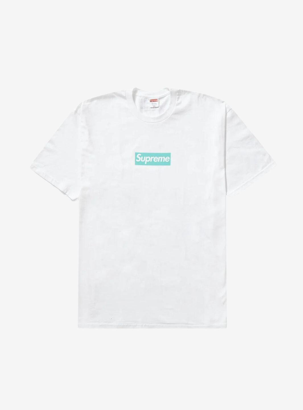 SUPREME TIFFANY & CO. BOX LOGO T-SHIRT WHITE - View 1