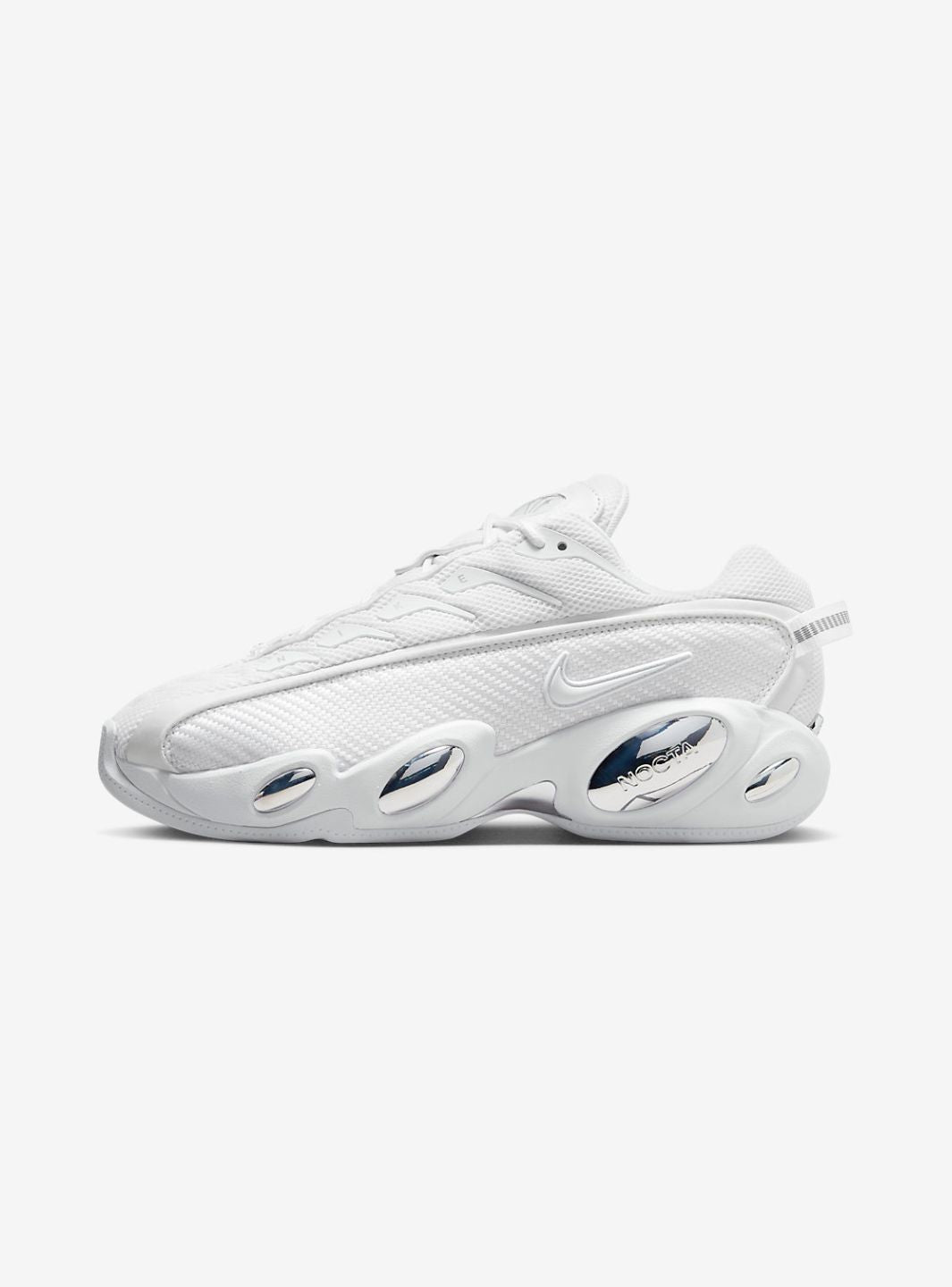 NIKE NOCTA GLIDE DRAKE WHITE CHROME - View 1