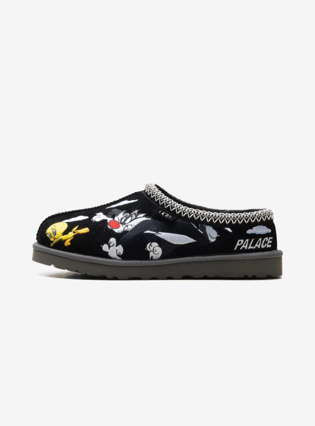 UGG TASMAN SLIPPER PALACE X LOONEY TUNES BLACK - View 1