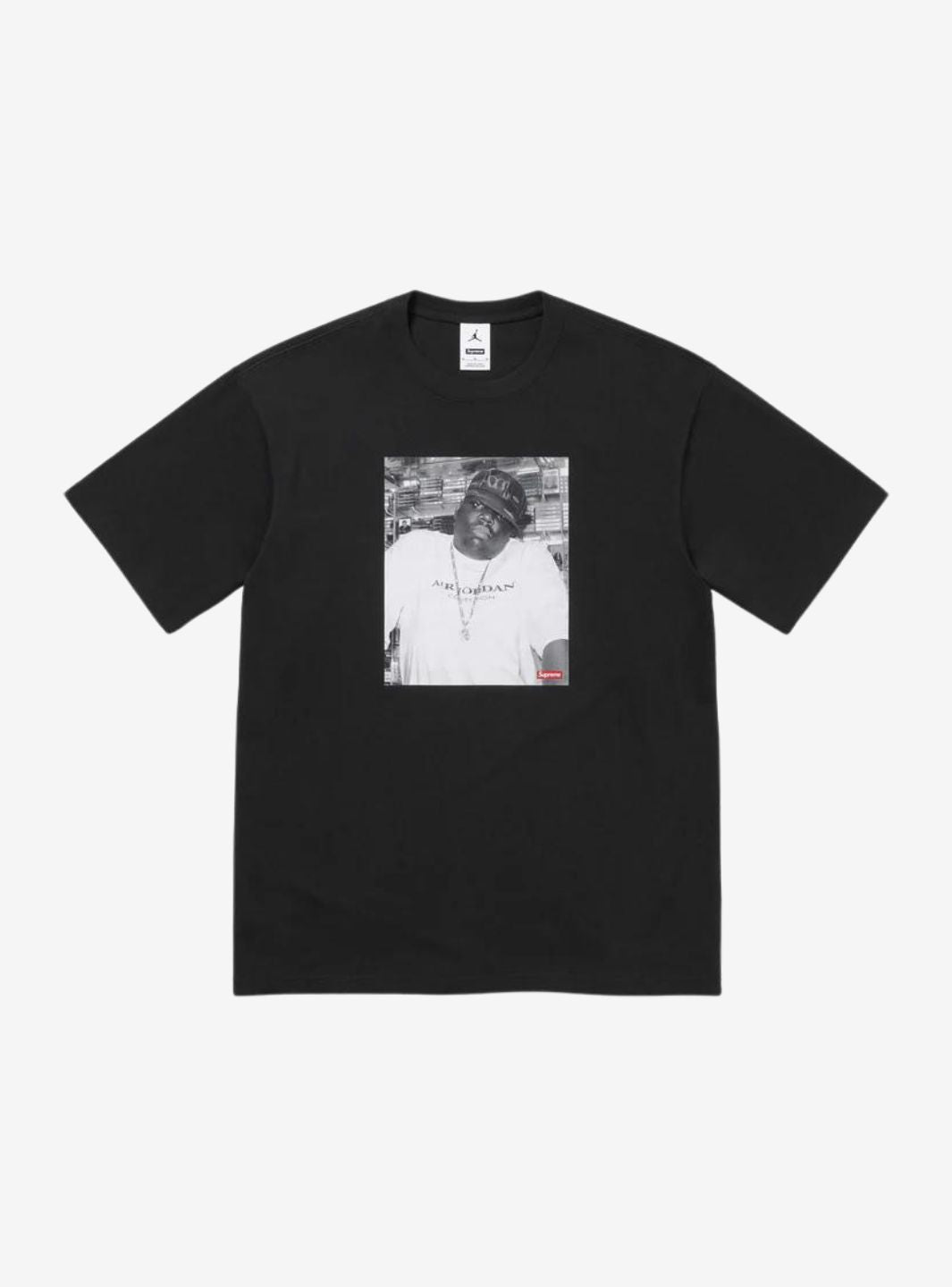 SUPREME JORDAN BIGGIE S/S T-SHIRT BLACK - View 1