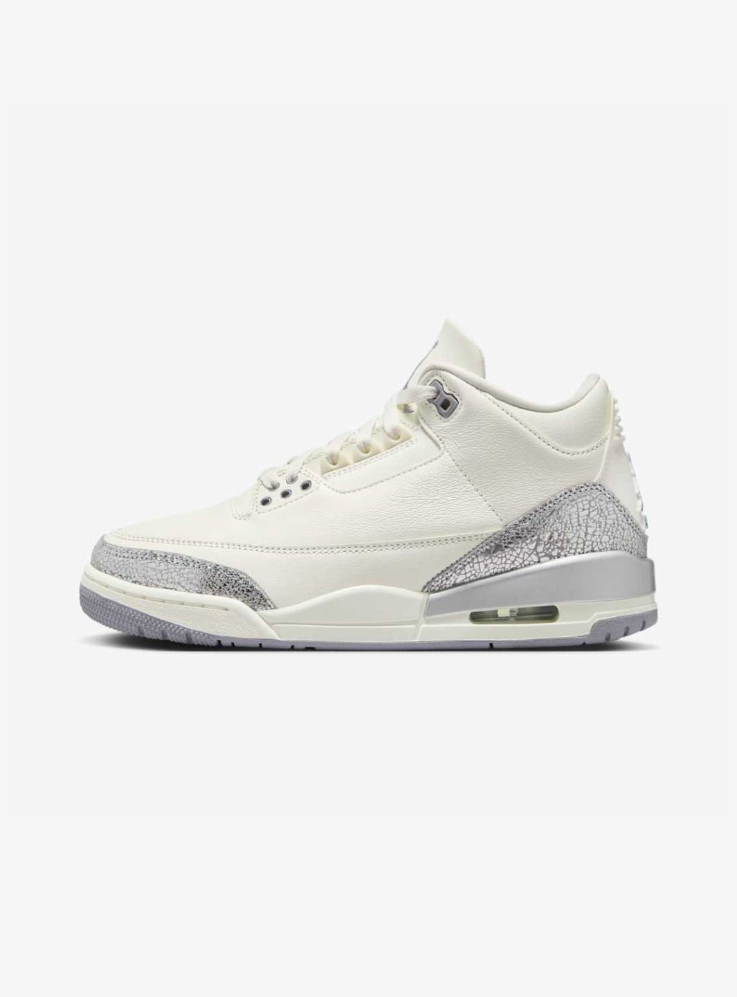 AIR JORDAN 3 RETRO SAIL CEMENT GREY - View 1