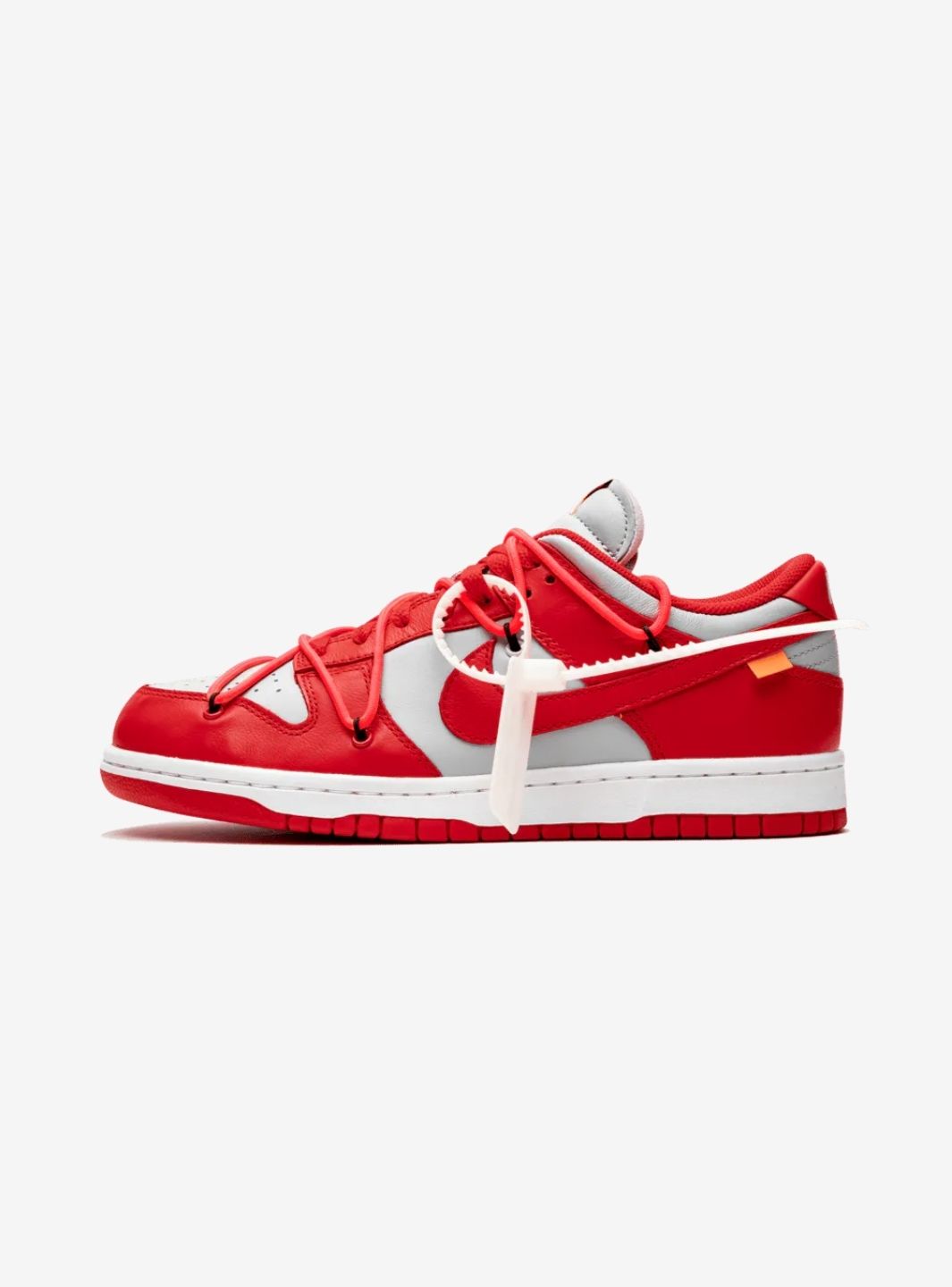 NIKE DUNK LOW OFF-WHITE UNIVERSITY RED - View 1