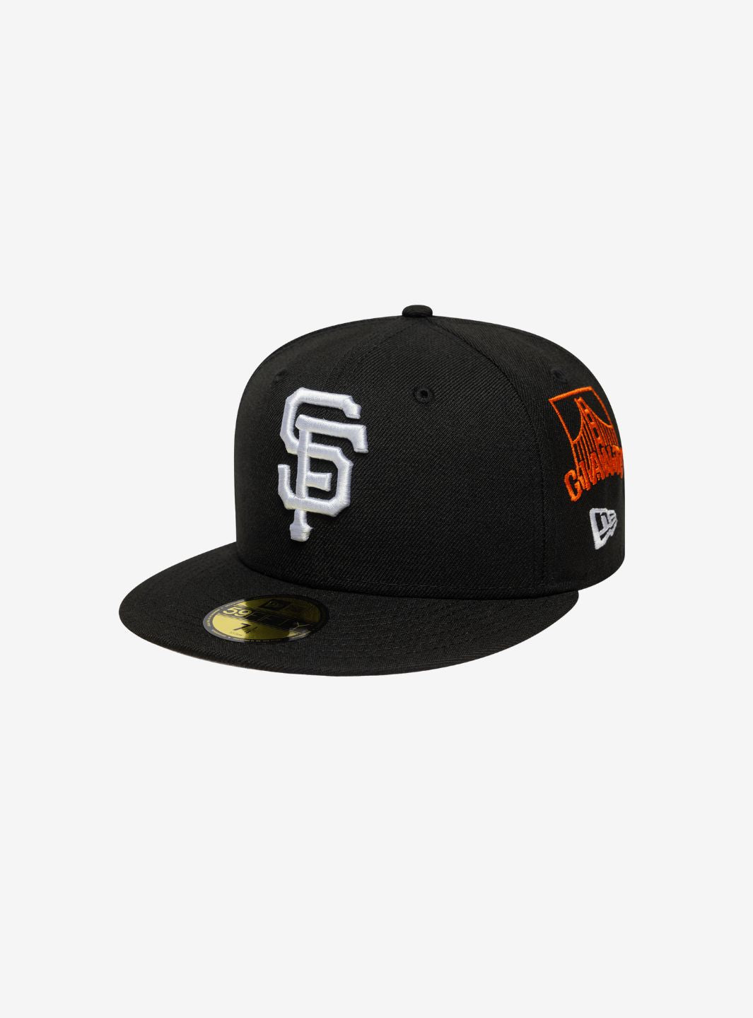 NEW ERA SAN FRANCISCO GIANTS IMAGE SEASONAL BLACK 59FIFTY FITTED CAP - View 1