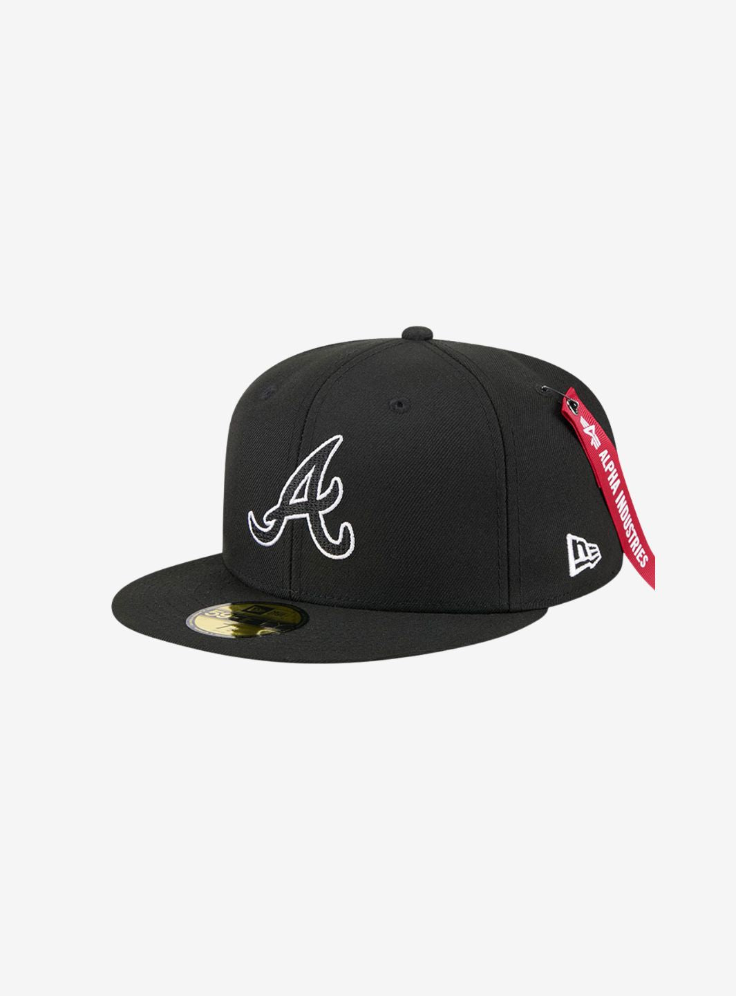 NEW ERA ATLANTA FALCONS X ALPHA INDUSTRIES 59FIFTY FITTED CAP BLACK - View 1