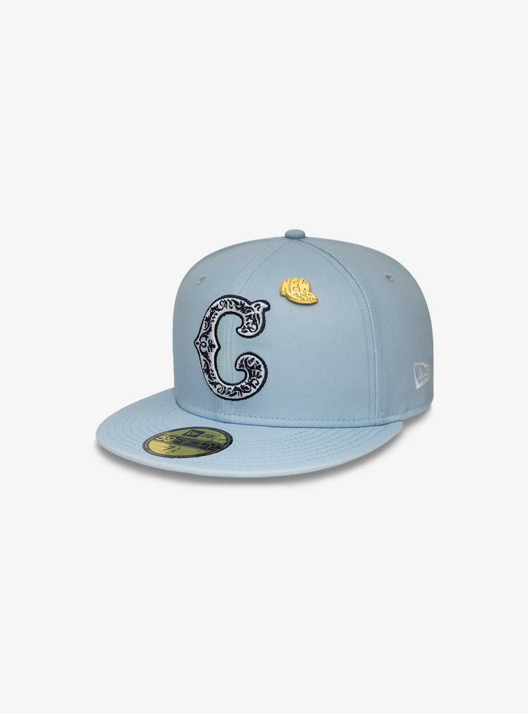 NEW ERA CHICAGO CUBS COOPERSTOWN SEASONAL PASTEL BLUE 59FIFTY CAP - View 1