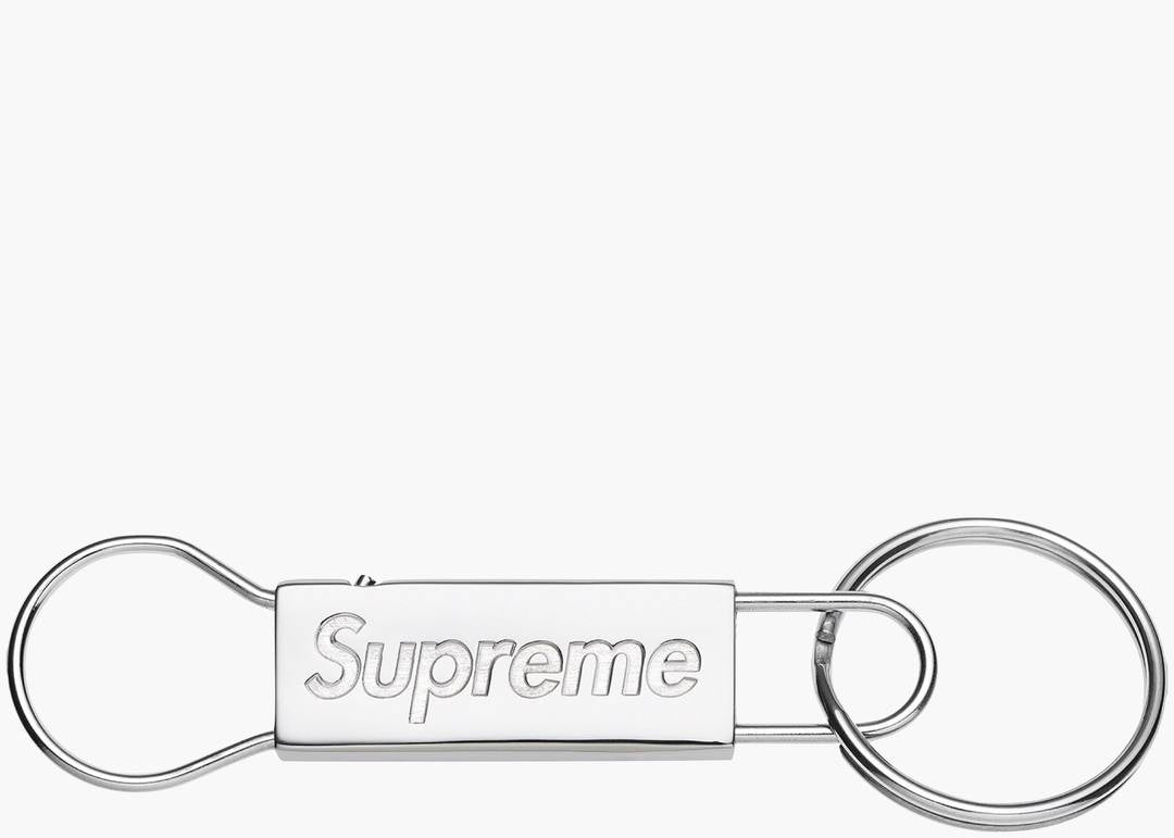 SUPREME CLIP KEYCHAIN (SS22) SILVER - View 1