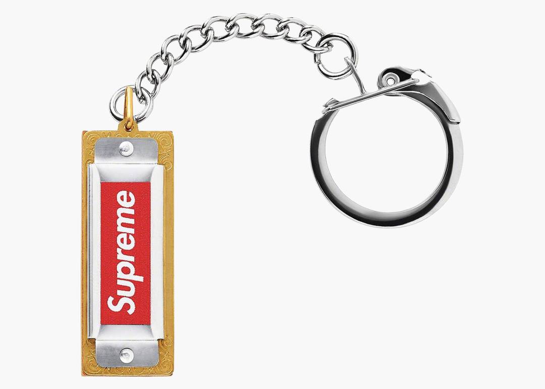 SUPREME HOHNER KEYCHAIN SILVER - View 1